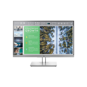 LCD HP 24" EliteDisplay E243; black/silver, 1920x1080, 1000:1, 250cd/m2, VGA, HDMI, DisplayPort, USB Hub, AG