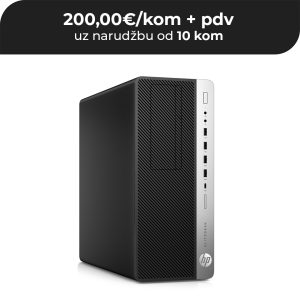 10 x HP EliteDesk 800 G5, Tower / Intel Core i5-9500 / 8GB DDR4 / 256GB SSD