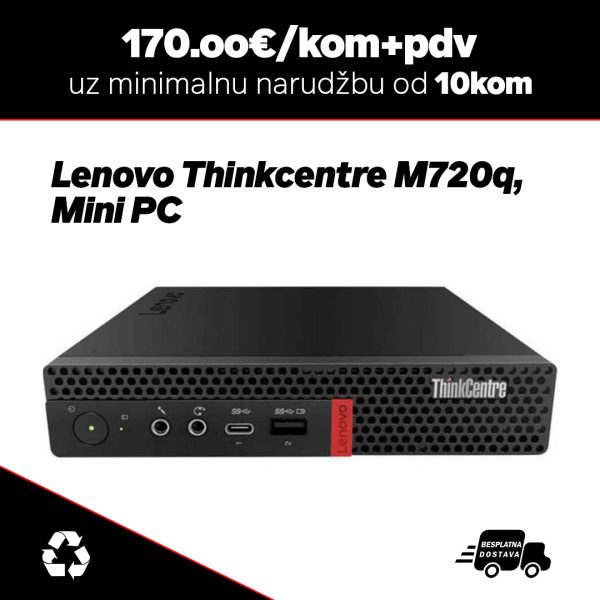 Lenovo Thinkcentre M720q Mini Pc
