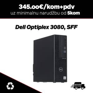 Dell Optiplex 3080, SFF/Intel Core i5-10500/16GB DDR4/256GB SSD M.2